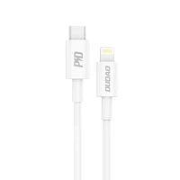 Kabel Dudao L6X USB-C - Lightning PD 20W 1m - biały