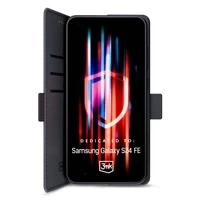Etui 3mk Wallet Case na Samsung Galaxy S24 FE - czarne