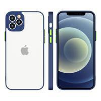 Milky Case silikonowe elastyczne półprzezroczyste etui do Samsung Galaxy A52s 5G / A52 5G / A52 4G granatowy