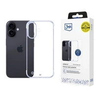 Etui 3mk Just20g Clear Case na Apple iPhone 16 Plus - przezroczyste
