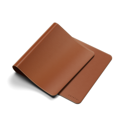 Satechi Premium Desk Mat - podkładka na biurko ze skóry wegańskiej (brown)