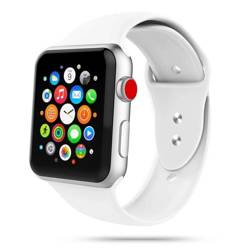 TECH-PROTECT ICONBAND APPLE WATCH 4 / 5 / 6 / 7 / 8 / 9 / SE / ULTRA 1 / 2  (42 / 44 / 45 / 49 MM) WHITE