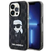 Etui Karl Lagerfeld Monogram Ikonik na iPhone 15 Pro Max - przezroczyste