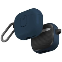 Etui UNIQ Clyde Lock Case do AirPods 4 - niebieskie