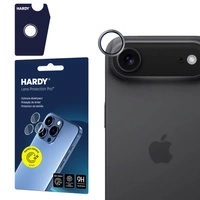 Szkło na obiektyw 3mk HARDY Lens Protection Pro do iPhone 17 Air - szare