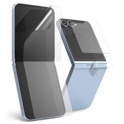 ZESTAW OCHRONNY RINGKE 3-IN-1 PROTECTOR 2-SET GALAXY Z FLIP 6 / 7 FE CLEAR