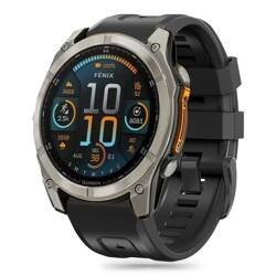 TECH-PROTECT SILICONE GARMIN FENIX 5 / 6 / 6 PRO / 7 / 8 / 8 PRO (47 MM) / E BLACK
