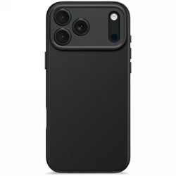 Decoded AntiMicrobial Silicone Backcover - silikonowa obudowa ochronna do iPhone 17 Pro Max kompatybilna z MagSafe (phantom black)