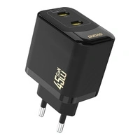 Ładowarka sieciowa Dudao A28PEU PD 45W GaN 2xUSB - czarna