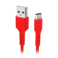Data cable USB 2.0 - Type-C Red