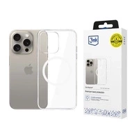 Etui 3mk Clear MagCase na Apple iPhone 15 Pro - przezroczyste