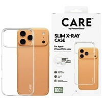 Etui CARE by PanzerGlass Fashionable X-Ray Soft Basic na iPhone 17 Pro Max - przezroczyste