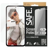 Szkło hartowane SAFE by PanzerGlass Ultra-Wide Fit z pozycjonerem na Samsung Galaxy A35 5G