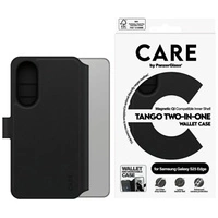 Etui CARE by PanzerGlass Feature Tango 2w1 Wallet Qi na Samsung Galaxy S25 Edge - czarne