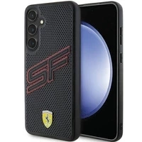 Etui Ferrari Big SF Perforated na Samsung Galaxy S24+ - czarne