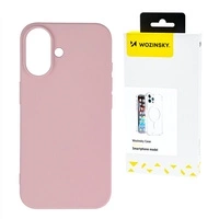 Silikonowe etui Wozinsky Silicone Case na Samsung Galaxy S24 FE - różowe