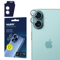 Szkło na obiektyw 3mk HARDY Lens Protection Pro do iPhone 17 - zielone
