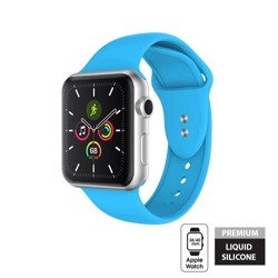 Crong Liquid - Pasek do Apple Watch 38/40/41 mm (niebieski)