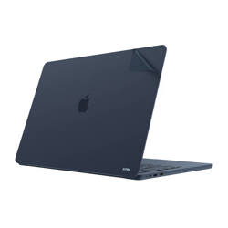 JCPal MacGuard 2w1 folia na klapę i spód do MacBook Air 13 M2 2022 A2681 MIDNIGHT