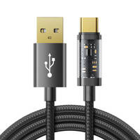 Joyroom kabel USB - USB Typ C do ładowania / transmisji danych 3A 1,2m czarny (S-UC027A12)