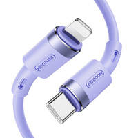 Joyroom kabel przewód USB Typ C - Lightning PD 20W 1,2m fioletowy (S-1224N9)