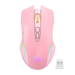 ONIKUMA CW905 Pink Wireless Gaming Mouse 2.4G