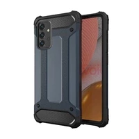 Pancerne hybrydowe etui Hybrid Armor pokrowiec na Samsung Galaxy A36 - niebieskie