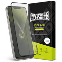 Ringke Invisible Defender ID Full Glass szkło hartowane 9H na cały ekran z ramką iPhone 13 mini (G4as057) (case friendly)