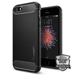 SPIGEN RUGGED ARMOR IPHONE 5S/SE BLACK