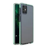 Spring Case pokrowiec żelowe etui z kolorową ramką do Samsung Galaxy M51 miętowy